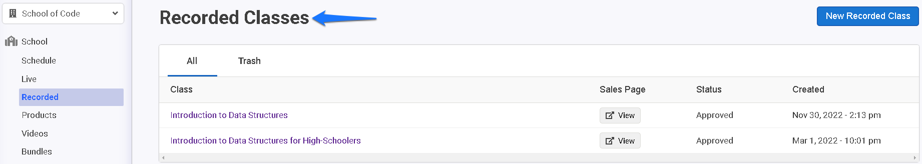 1-AddOnAssignments_ConfigureForRecordedClass_AllClasses_LandingPage.png