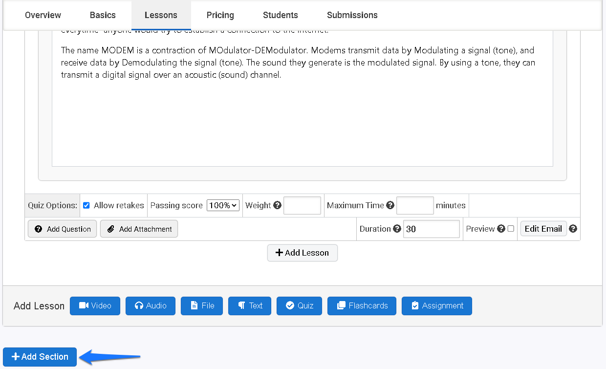 1-AddOnAssignments_ConfigureForRecordedClass_SelectedClass_LessonsTab_AddSection.png