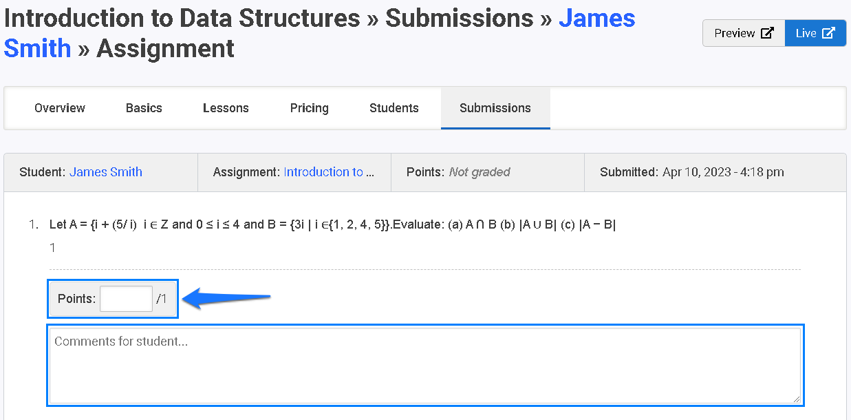1-AddOnAssignments_RecordedClass_AssignmentLinkOpen_Yes.png