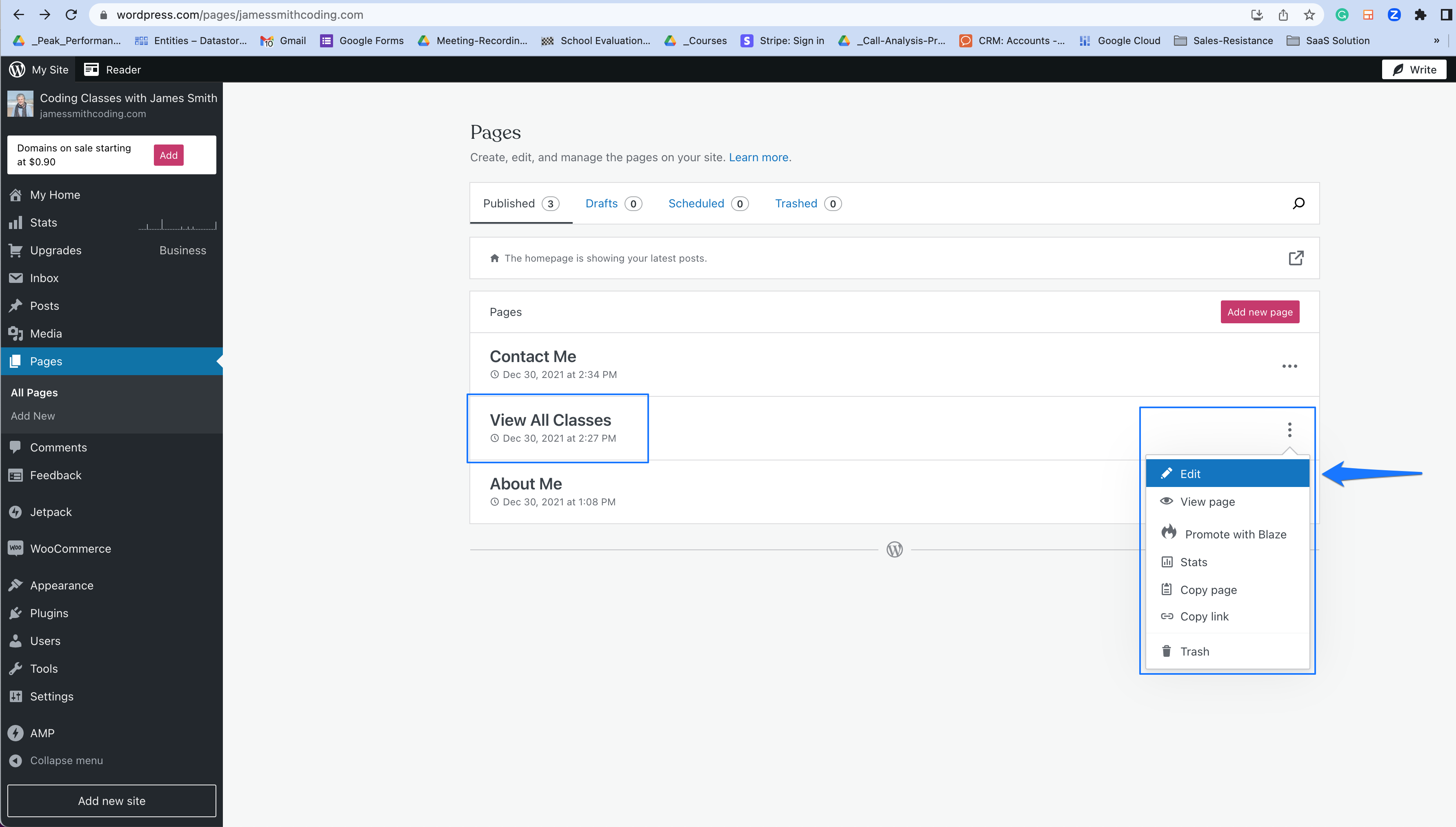 2-EmbedClassInWordPressWebsite.png
