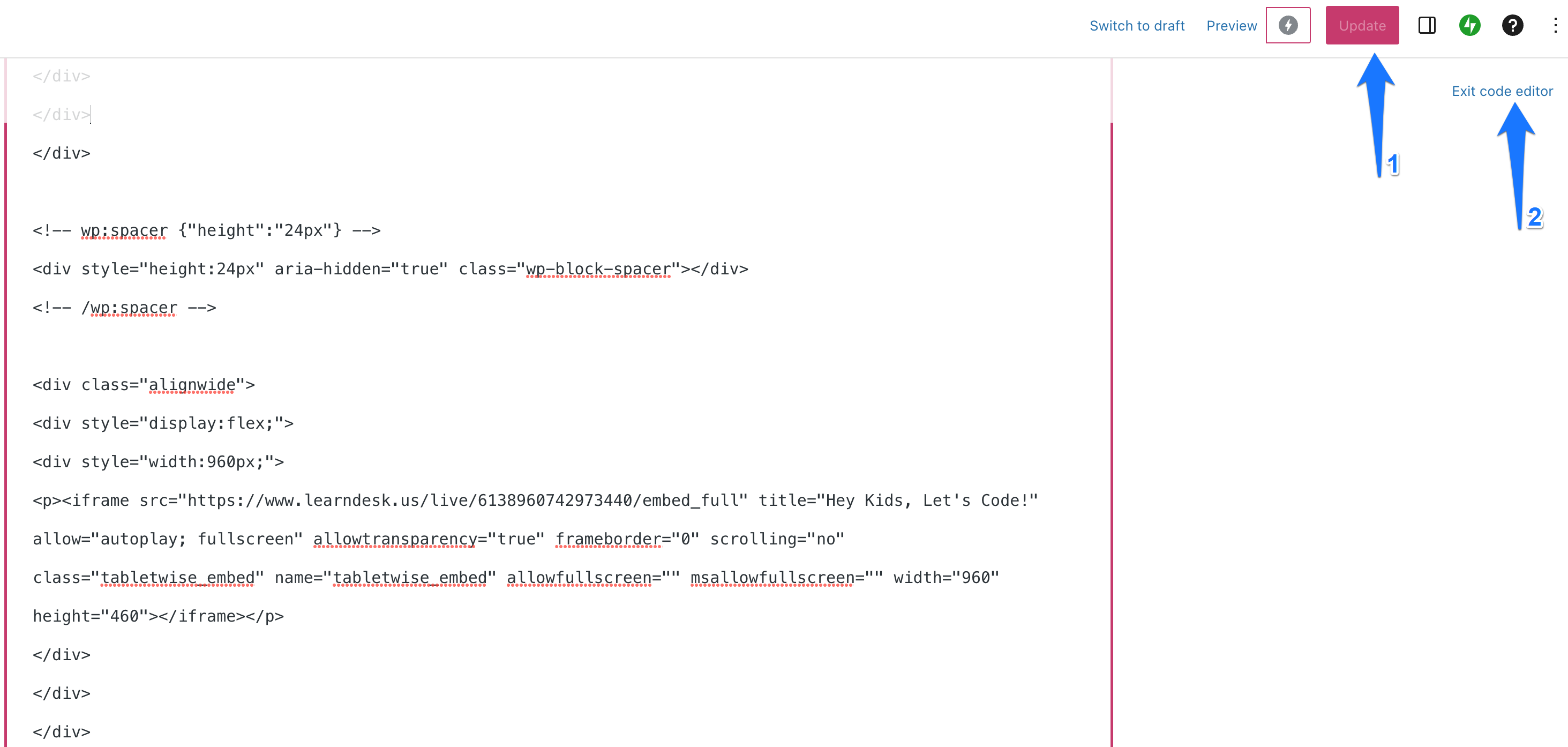 6B-EmbedClassInWordPressWebsite.png